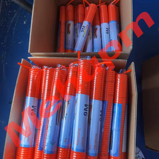 Fabriqué en Chine Matériau PU Tuyau d'air pneumatique Tuyau d'égouttement pour pelouse Plasticpipe
